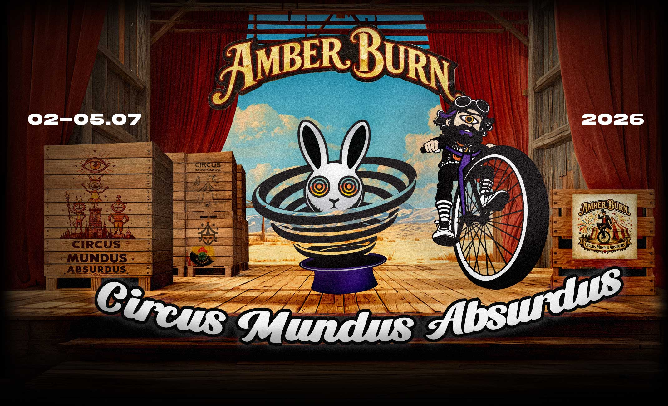 Background image of Amber Burn event 2026